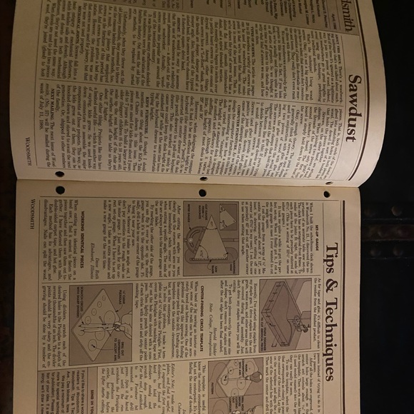 🎉5/$10🎉 Woodsmith magazine number 56 April 1988 versatile computer furniture - Picture 3 of 8